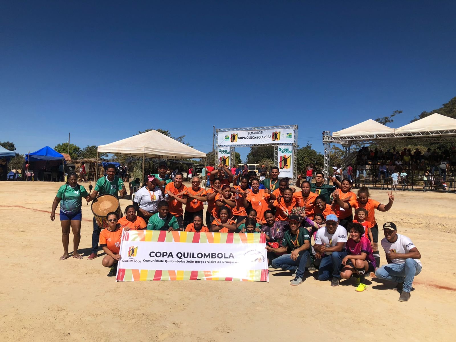 Futebol feminino – Comunidade Quilombolas de Uruaçu levantou o CANECO em Cavalcante